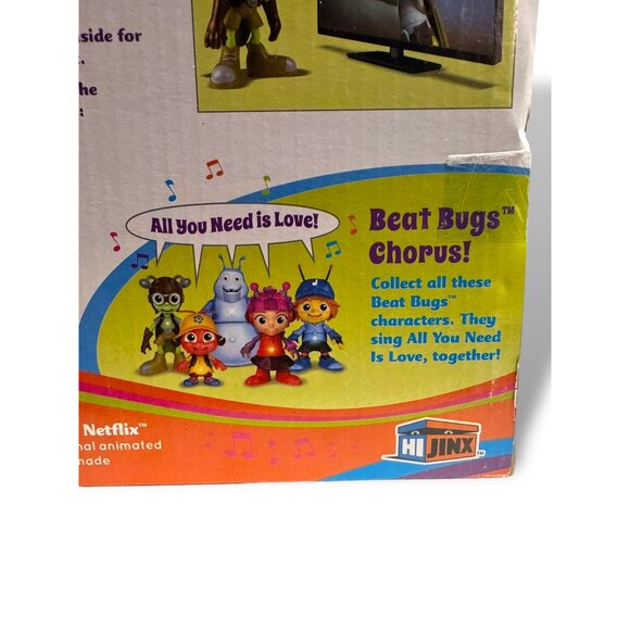 Beat Bugs Singing Crick Toy Light-Up Feature Beatles Inspired Interactive New - Picture 9 of 14